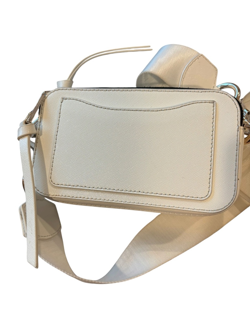 Marc Jacobs White Snapshot Camera Crossbody with Double-J Logo - Picture 5 of 11